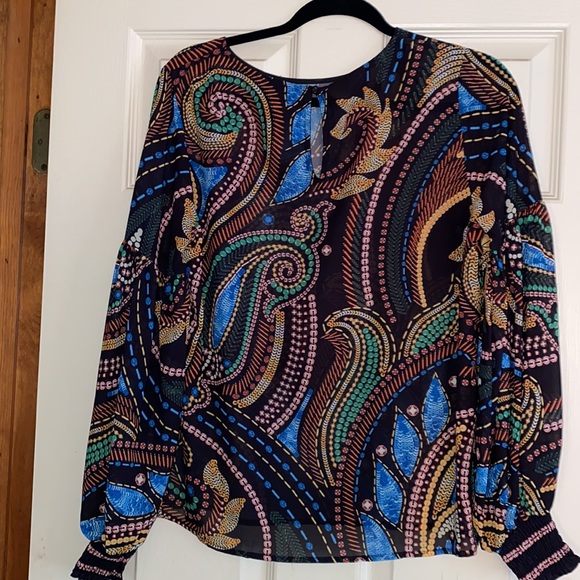 VICI: blouse with cinched wrist and bubble sleeves - Picture 3 of 3